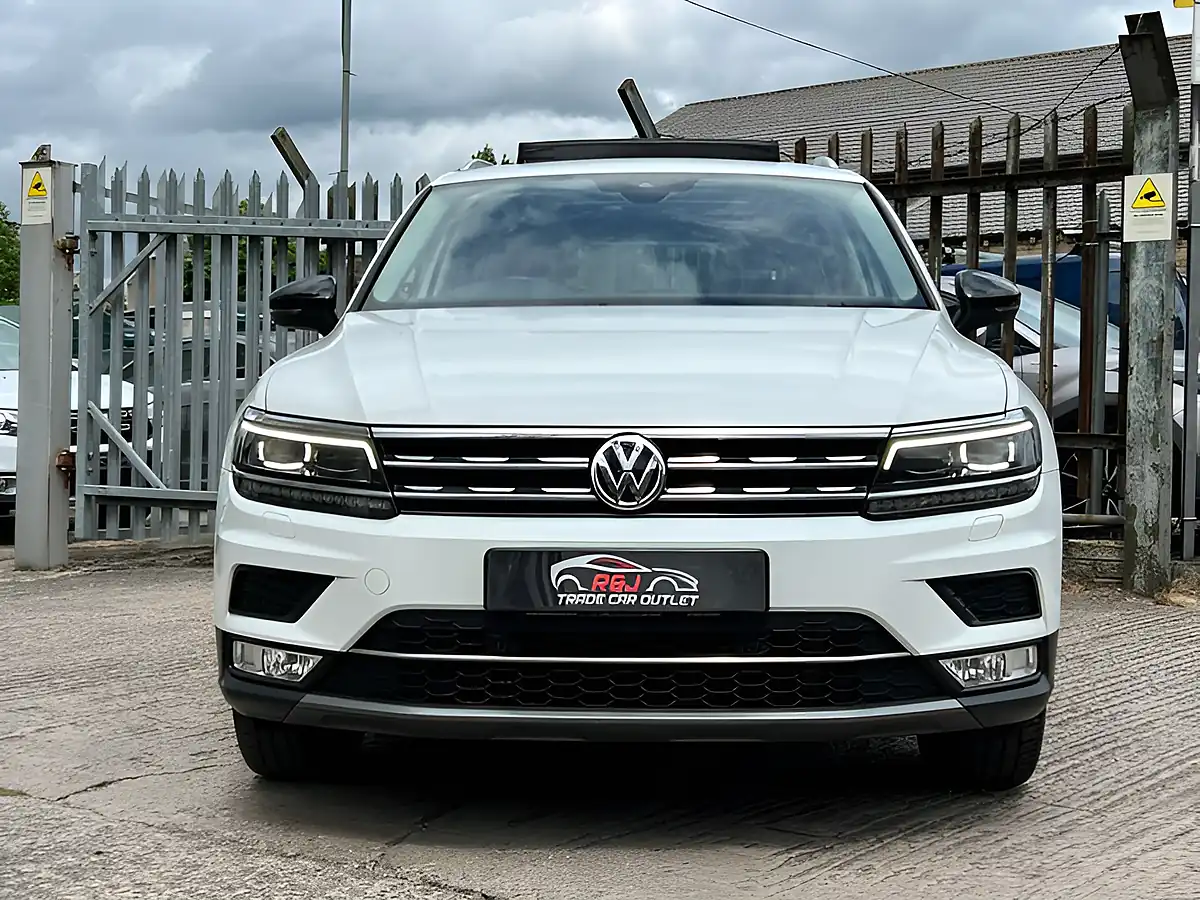 Used 2017 Volkswagen Tiguan Sel White - Interior and Exterior details 7