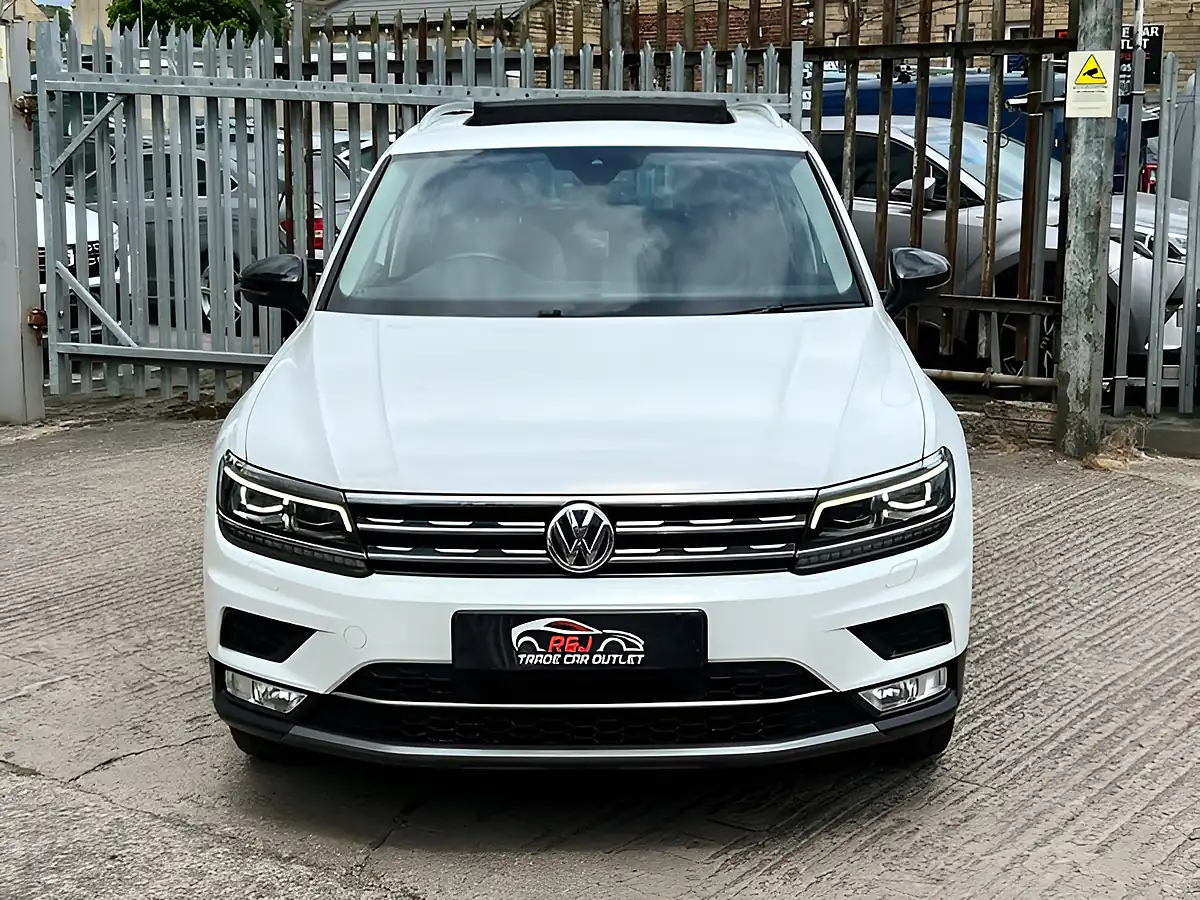 Used 2017 Volkswagen Tiguan Sel White - Interior and Exterior details 8