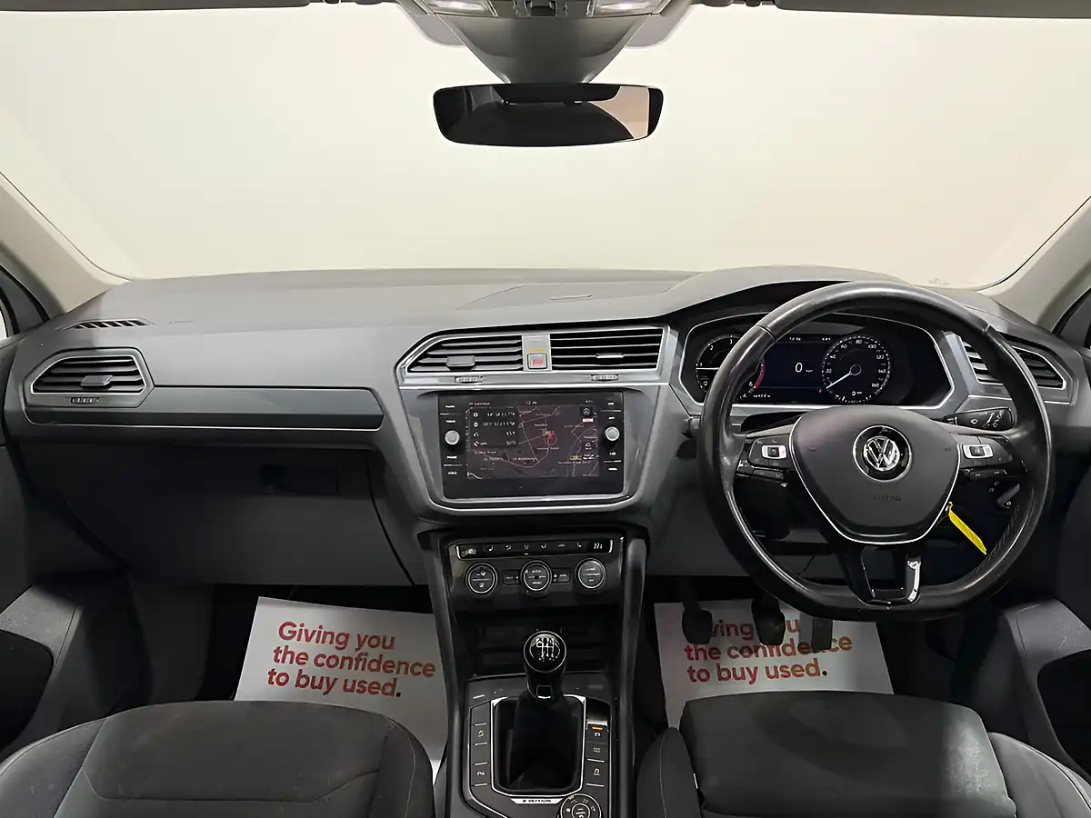 Used 2017 Volkswagen Tiguan Sel White - Interior and Exterior details 4