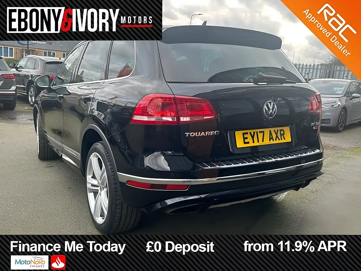 Used 2017 Volkswagen Touareg R-Line Plus Deep Black Metallic - Interior and Exterior details 4