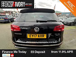 Used 2017 Volkswagen Touareg R-Line Plus Deep Black Metallic - Interior and Exterior details 5