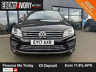 Used 2017 Volkswagen Touareg R-Line Plus Deep Black Metallic - Interior and Exterior details 9