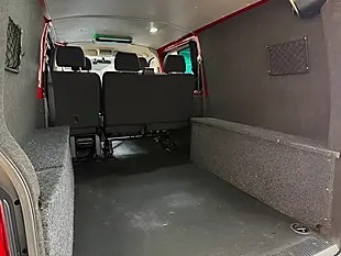 Used 2017 Volkswagen Transporter T30 H-Ln Lwb Cvn Red - Interior and Exterior details 12