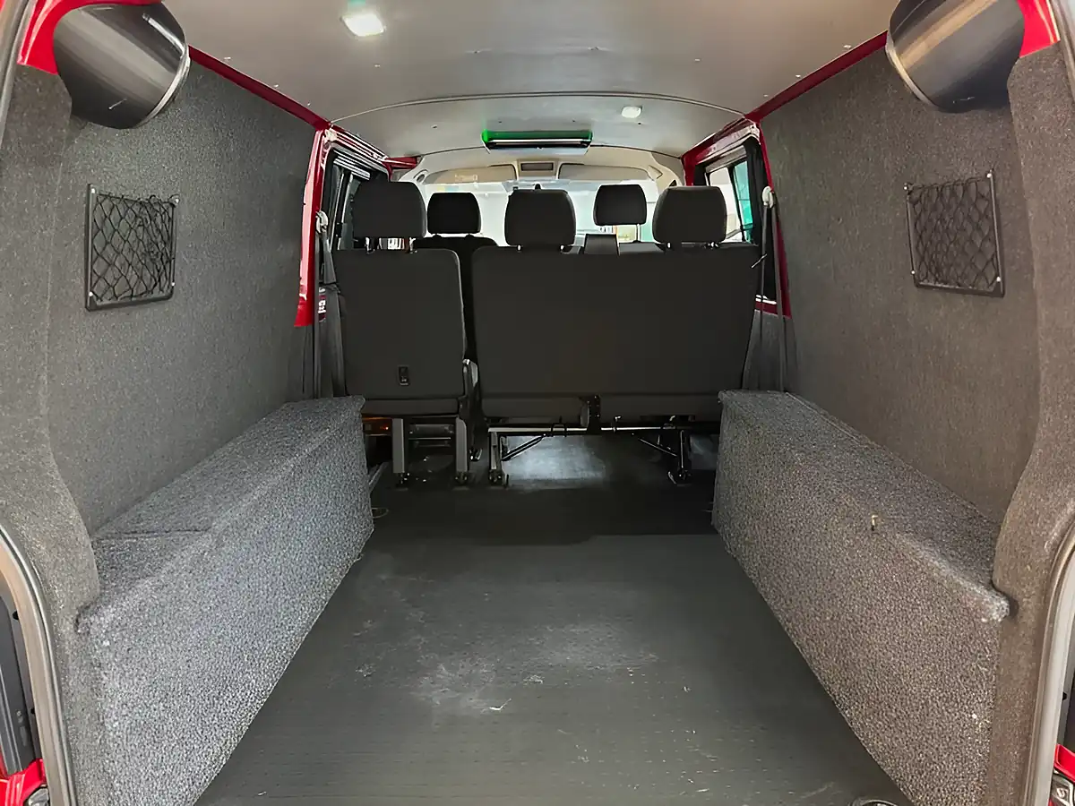Used 2017 Volkswagen Transporter T30 H-Ln Lwb Cvn Red - Interior and Exterior details 13