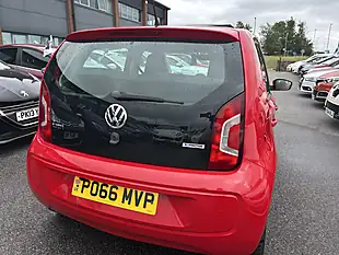 Used 2017 Volkswagen Up Bluemotion Red - Interior and Exterior details 5