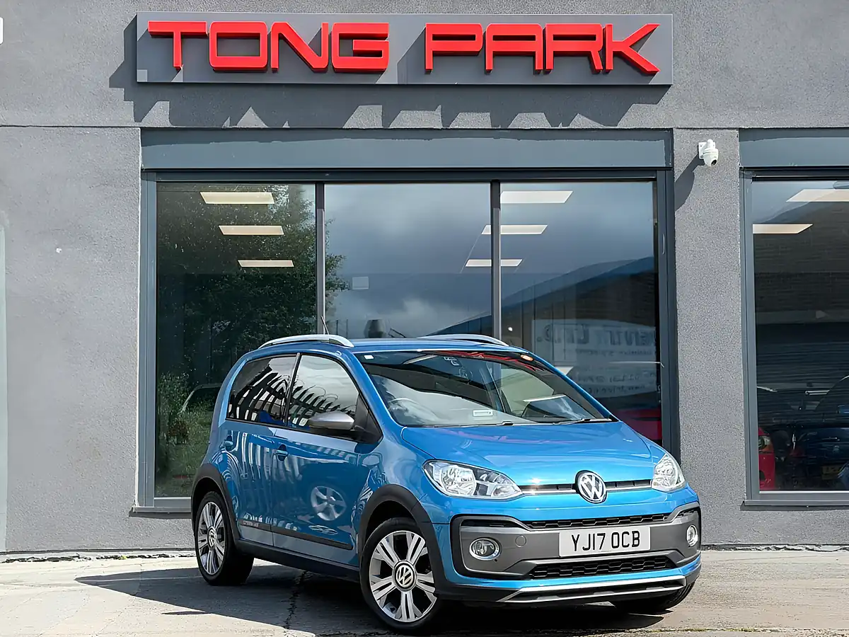 Used 2017 Volkswagen Up! Cross Blue - Front View