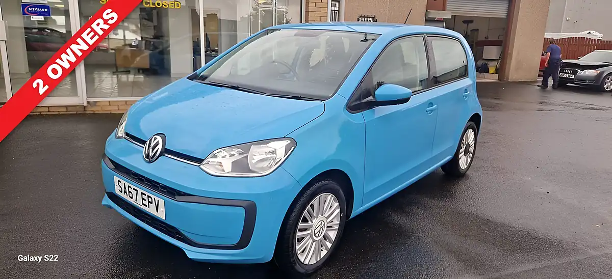 Used 2017 Volkswagen Up! Move Up! Blue - Front View