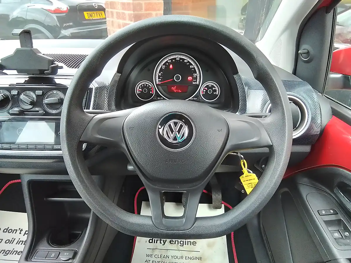Used 2017 Volkswagen Up! Move Up! Red - Interior and Exterior details 14