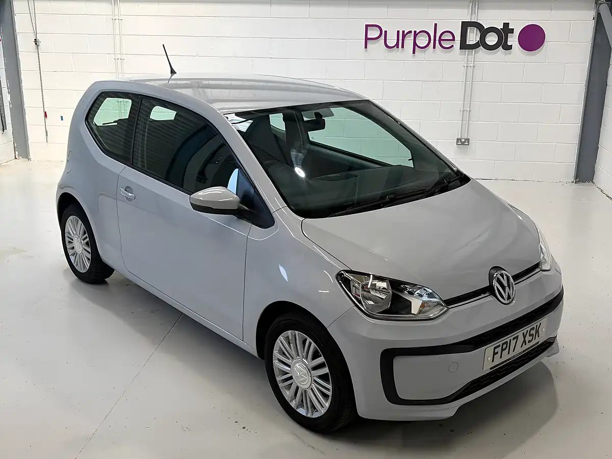 Used 2017 Volkswagen Up! Move Up! Silver - Front View