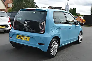 Used 2017 Volkswagen Up! Move Up! Teal Blue - Interior and Exterior details 4