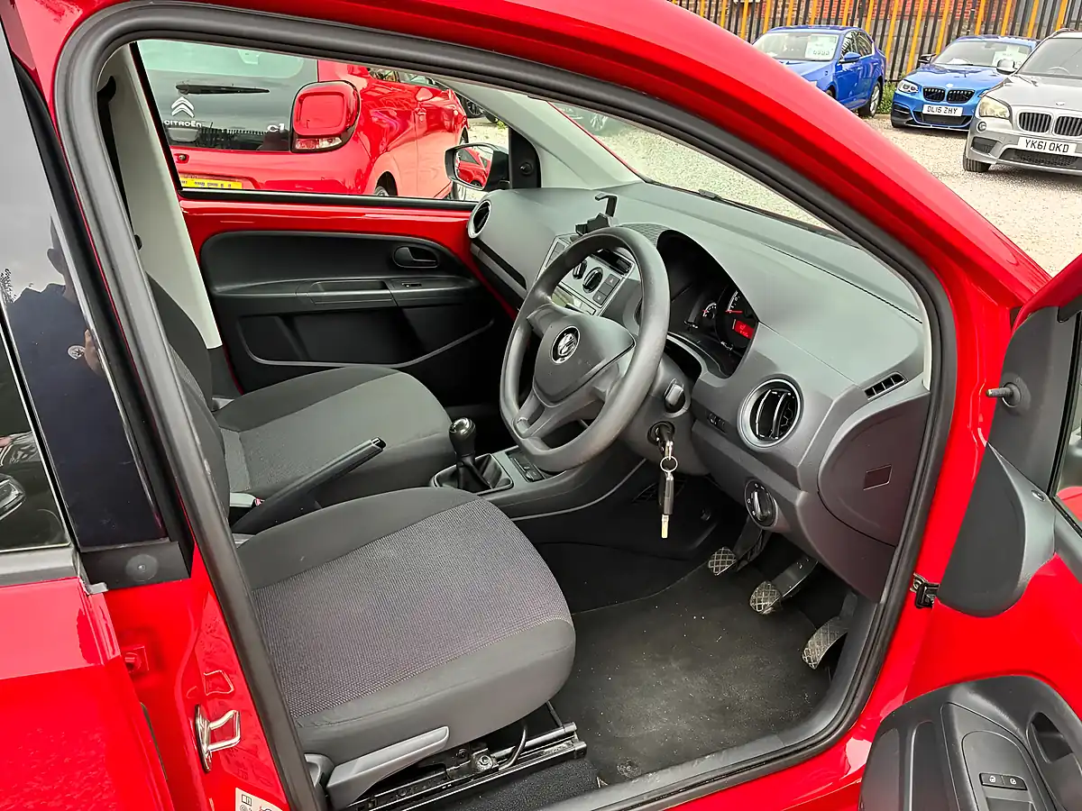 Used 2017 Volkswagen Up! Take Up! Red - Interior and Exterior details 13