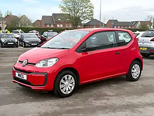Used 2017 Volkswagen Up Take Up! Red - Interior and Exterior details 6