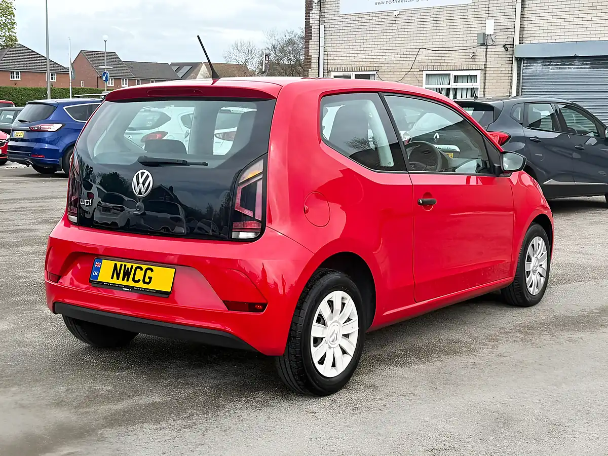 Used 2017 Volkswagen Up Take Up! Red - Interior and Exterior details 8