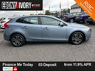 Used 2017 Volvo V40 Momentum Mussel Blue - Interior and Exterior details 7