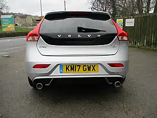 Used 2017 Volvo V40 R-Design Bright Silver - Interior and Exterior details 4