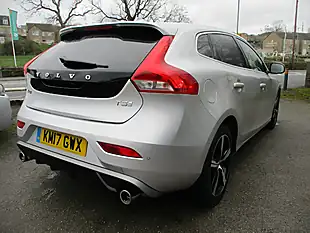 Used 2017 Volvo V40 R-Design Bright Silver - Interior and Exterior details 7