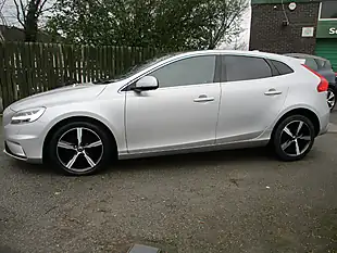 Used 2017 Volvo V40 R-Design Bright Silver - Interior and Exterior details 8