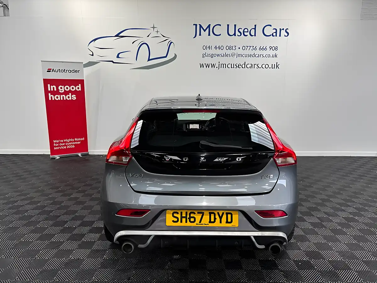 Used 2017 Volvo V40 R-Design Nav Plus Grey - Interior and Exterior details 5