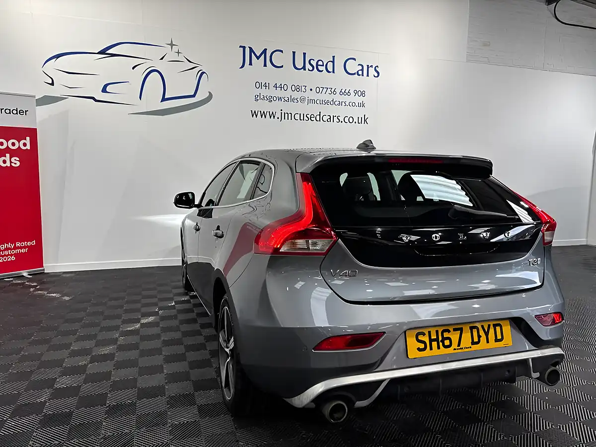 Used 2017 Volvo V40 R-Design Nav Plus Grey - Interior and Exterior details 8