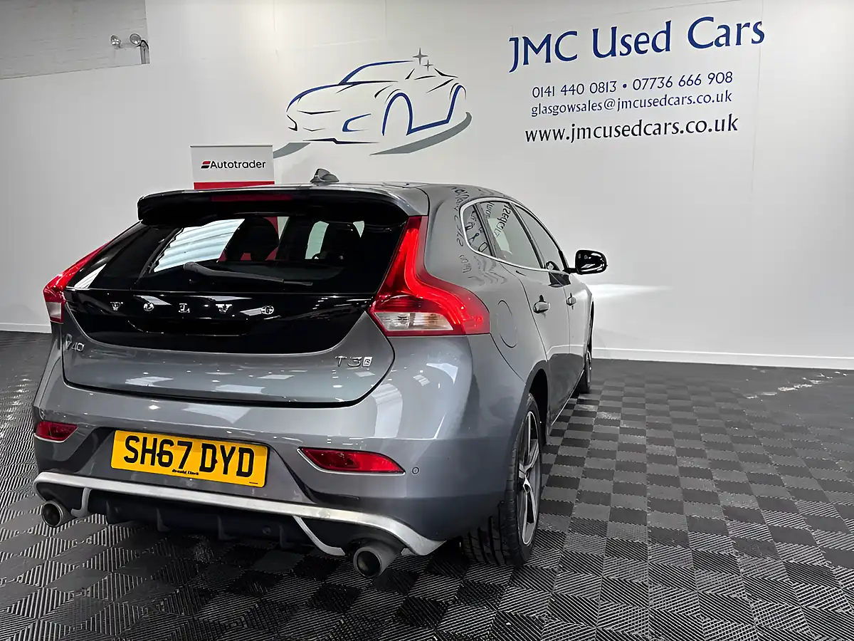 Used 2017 Volvo V40 R-Design Nav Plus Grey - Interior and Exterior details 9