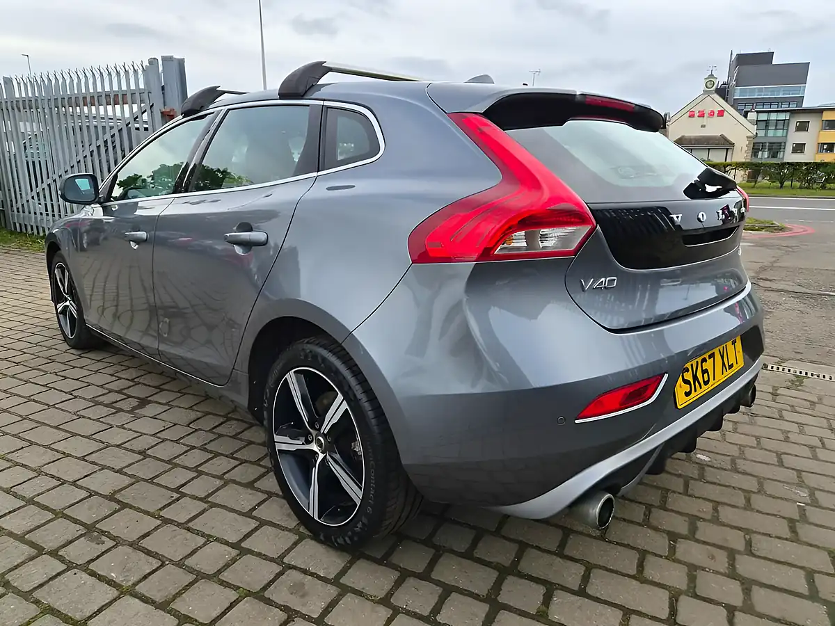 Used 2017 Volvo V40 R-Design Nav Plus Grey - Interior and Exterior details 4