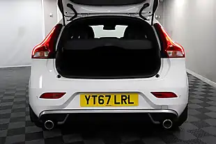 Used 2017 Volvo V40 R-Design Nav Plus White - Interior and Exterior details 13