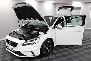 Used 2017 Volvo V40 R-Design Nav Plus White - Interior and Exterior details 15