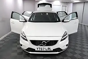 Used 2017 Volvo V40 R-Design Nav Plus White - Interior and Exterior details 6
