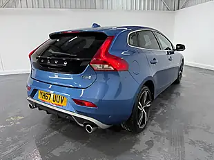 Used 2017 Volvo V40 R-Design Pro Blue - Interior and Exterior details 8