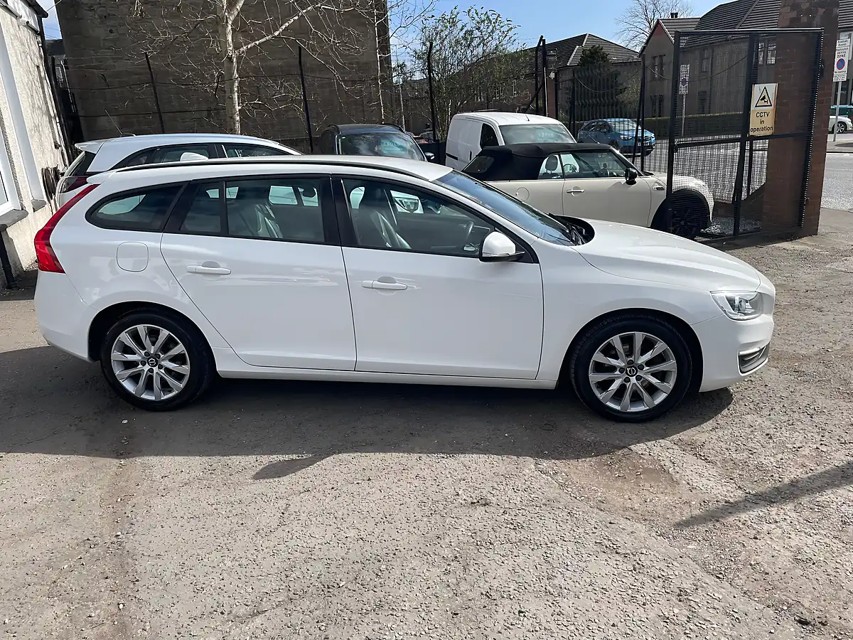 Used 2017 Volvo V60 Business Edition Lux White - Interior and Exterior details 3