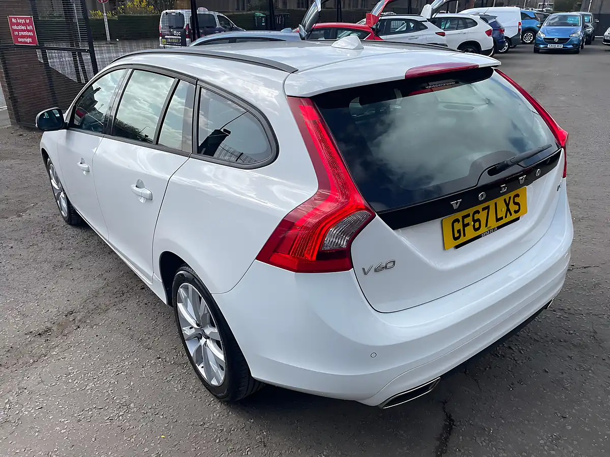 Used 2017 Volvo V60 Business Edition Lux White - Interior and Exterior details 6