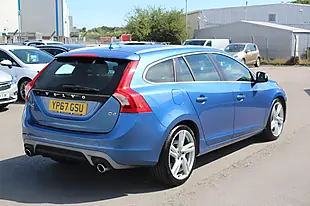 Used 2017 Volvo V60 R-Design Lux Nav Blue - Interior and Exterior details 14
