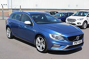 Used 2017 Volvo V60 R-Design Lux Nav Blue - Interior and Exterior details 4