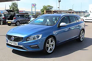 Used 2017 Volvo V60 R-Design Lux Nav Blue - Interior and Exterior details 7