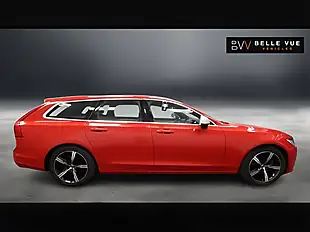 Used 2017 Volvo V90 R-Design Passion Red - Interior and Exterior details 2