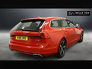 Used 2017 Volvo V90 R-Design Passion Red - Interior and Exterior details 4