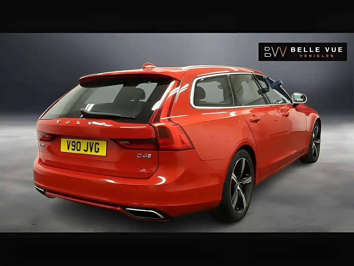 Used 2017 Volvo V90 R-Design Passion Red - Interior and Exterior details 4