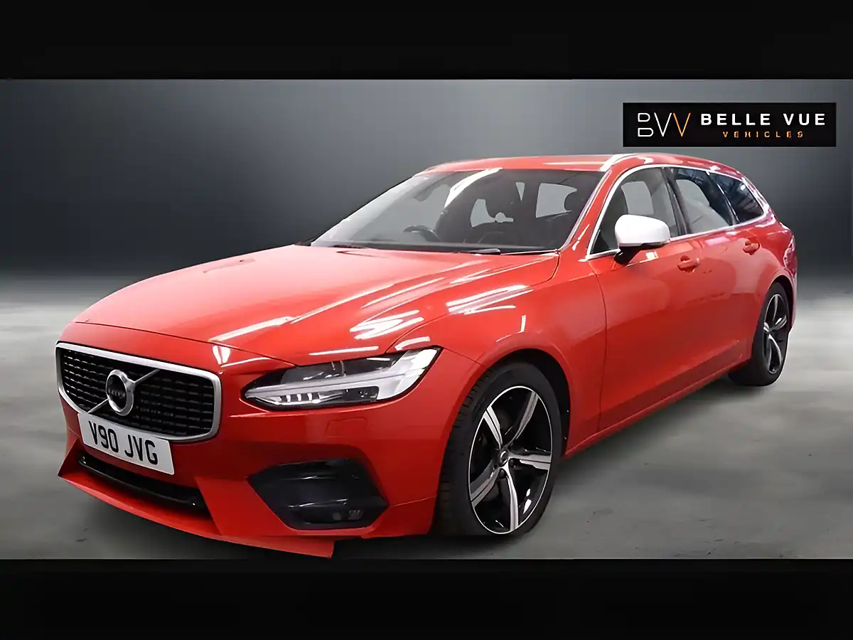 Used 2017 Volvo V90 R-Design Passion Red - Interior and Exterior details 8