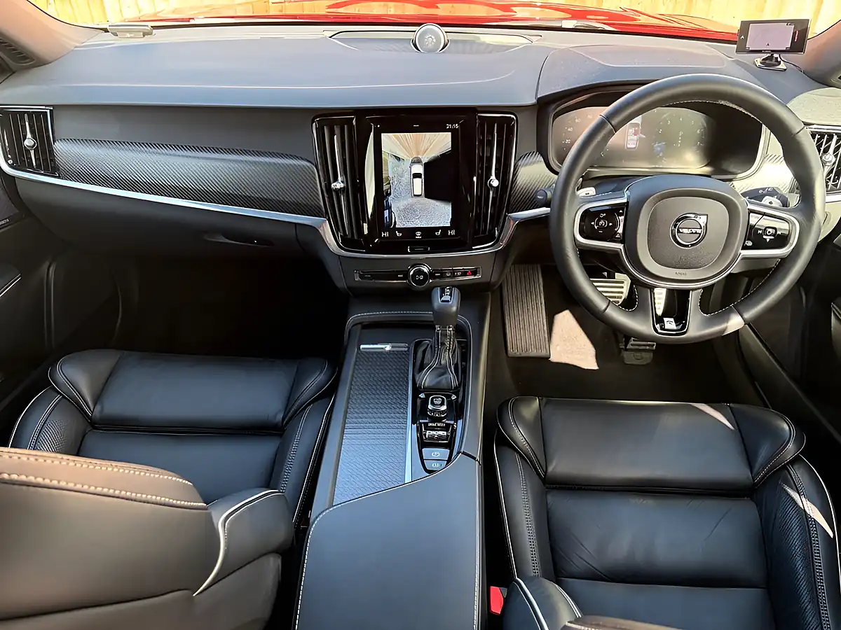 Used 2017 Volvo V90 R-Design Red - Interior and Exterior details 12