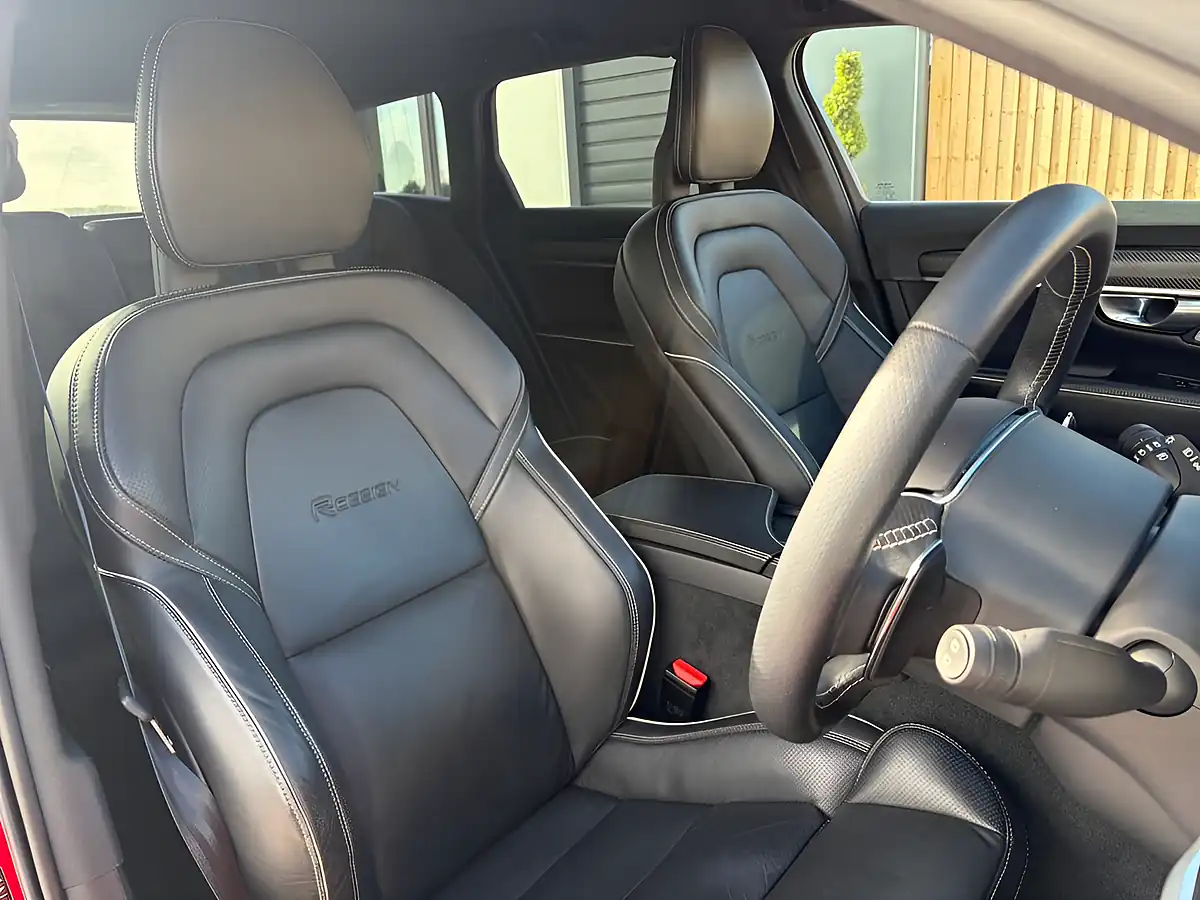 Used 2017 Volvo V90 R-Design Red - Interior and Exterior details 13