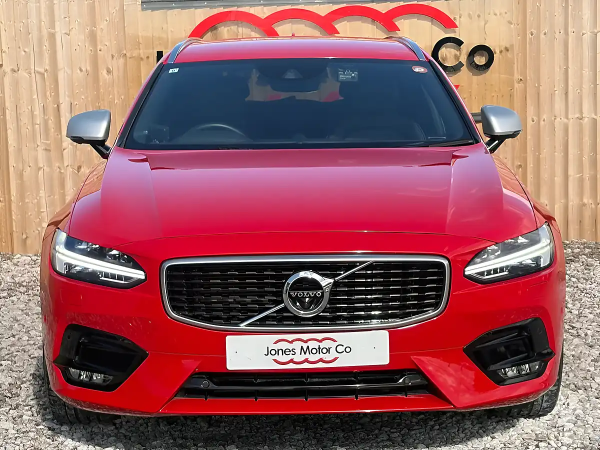 Used 2017 Volvo V90 R-Design Red - Interior and Exterior details 2