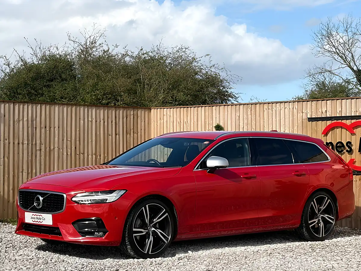 Used 2017 Volvo V90 R-Design Red - Interior and Exterior details 3