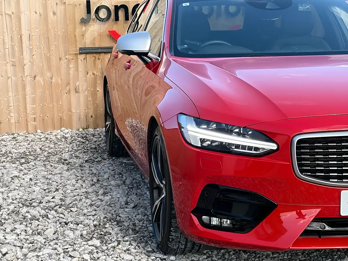 Used 2017 Volvo V90 R-Design Red - Interior and Exterior details 6
