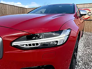 Used 2017 Volvo V90 R-Design Red - Interior and Exterior details 8
