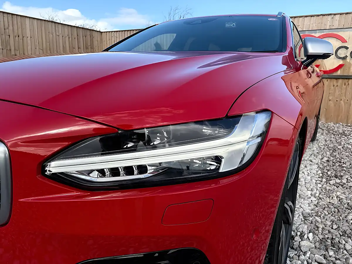 Used 2017 Volvo V90 R-Design Red - Interior and Exterior details 8
