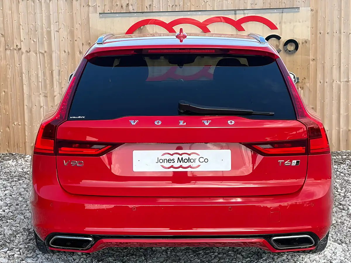 Used 2017 Volvo V90 R-Design Red - Interior and Exterior details 9