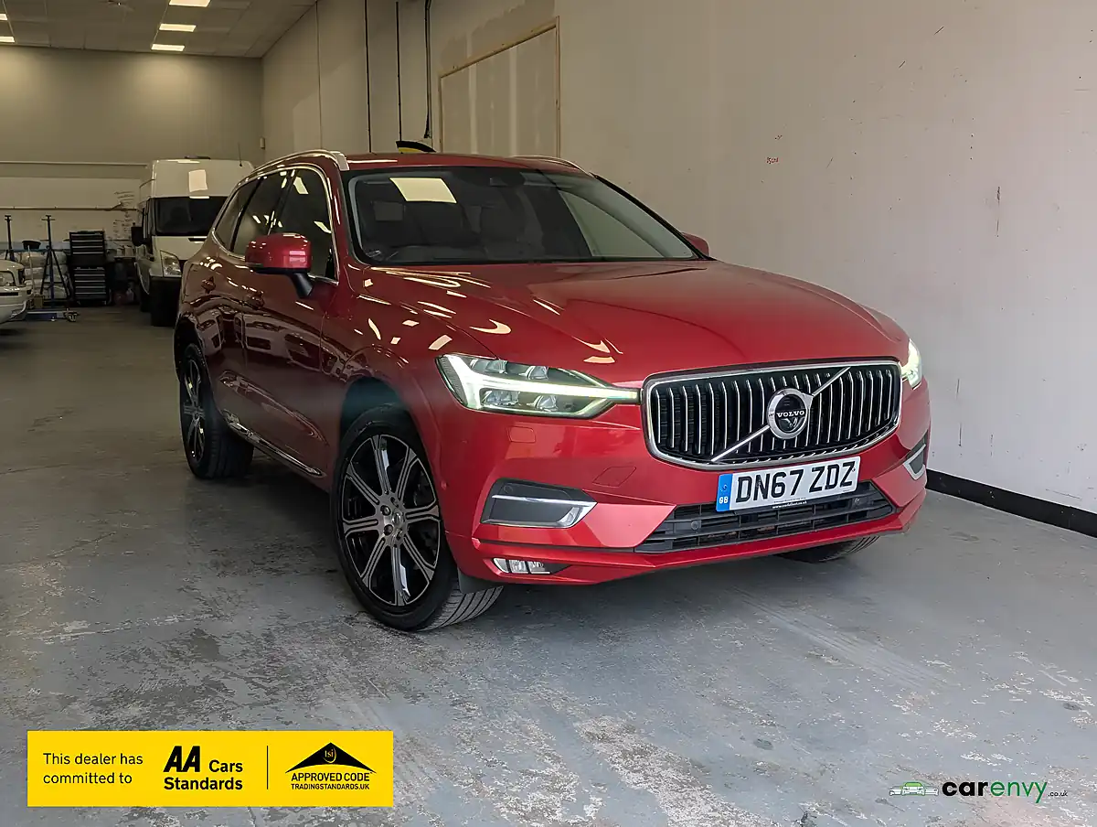 Used 2017 Volvo XC60 Inscription Pro Fusion Red - Front View