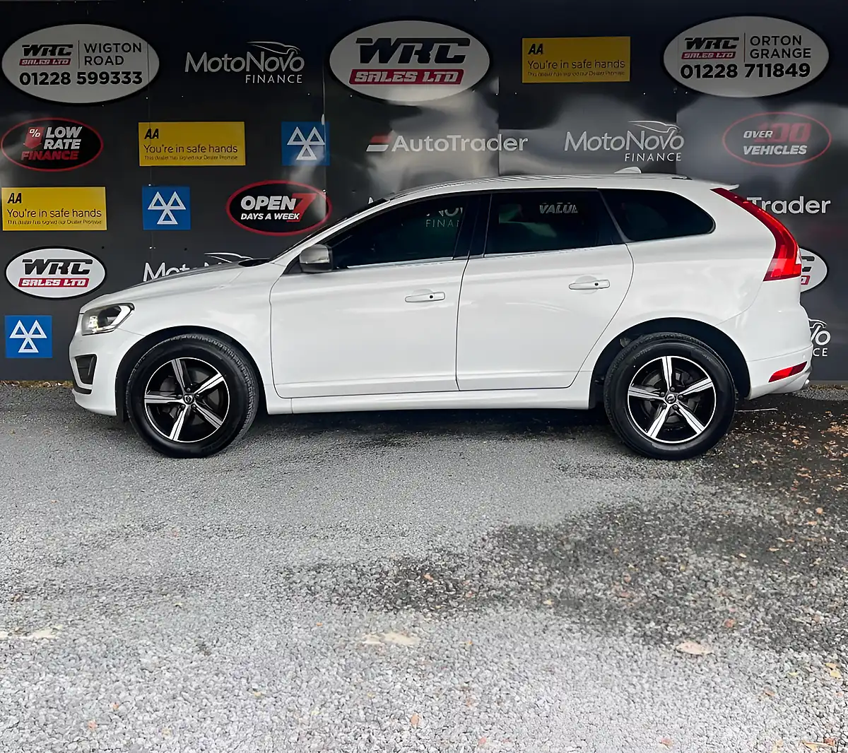 Used 2017 Volvo XC60 R-Design Lux Nav White - Interior and Exterior details 2