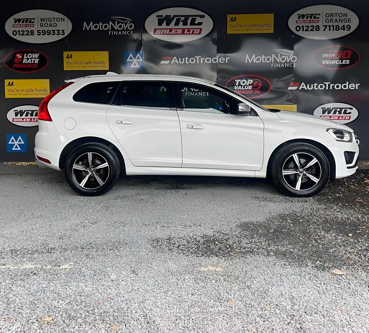 Used 2017 Volvo XC60 R-Design Lux Nav White - Interior and Exterior details 5