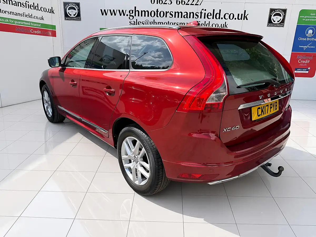 Used 2017 Volvo XC60 Se Lux Nav Flamenco Red - Interior and Exterior details 4